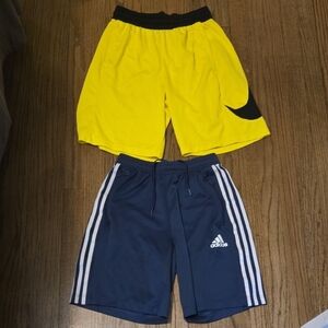 Adidas & Nike Shorts (2 Pairs)